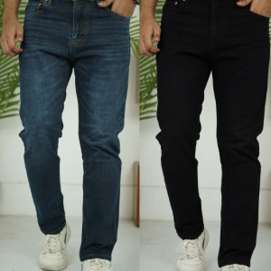 A.E Cross Denim (Black + Deep Blue) - ২ পিস কম্ব